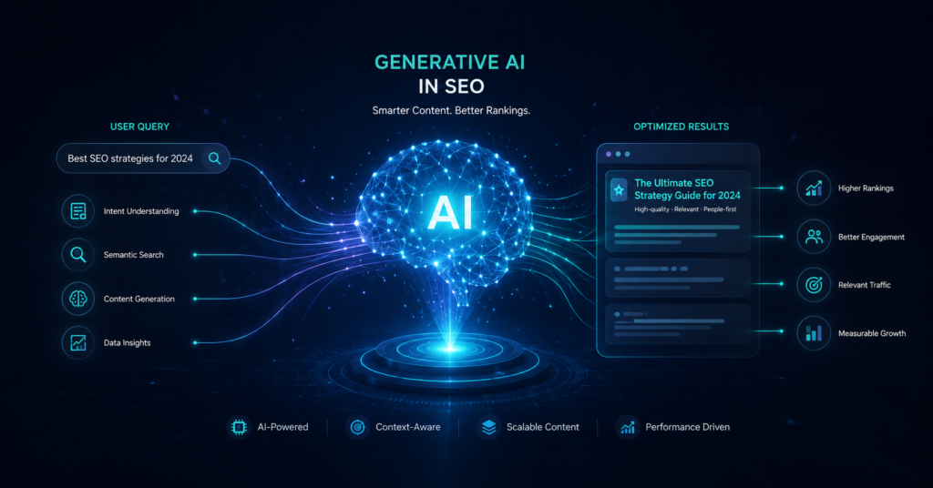 generative ai in seo