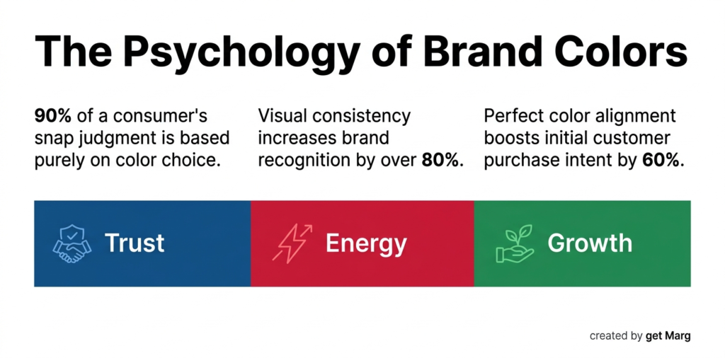 psychology of colours in brand design